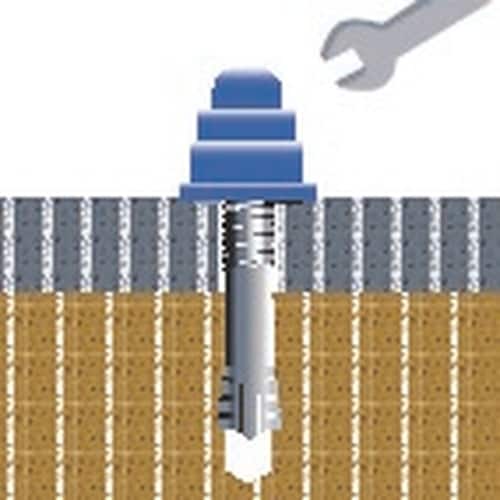 EA983FM−210 M10 ダブルナット用防食