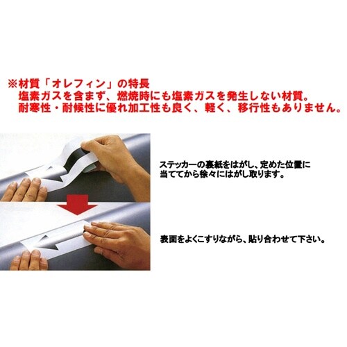 EA983M−43 40x 80mm 配管方向指示