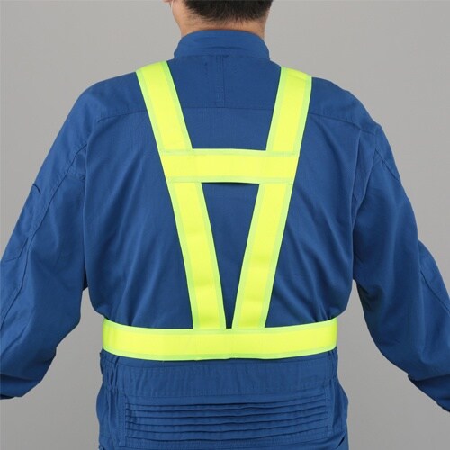 EA983R−110 安全ベスト(蛍光イエロー)