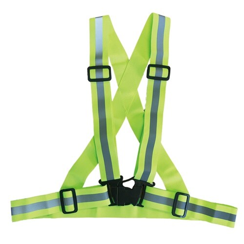 EA983R−176 安全ベスト(縁無し/蛍光イエ