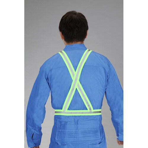 EA983R−176 安全ベスト(縁無し/蛍光イエ