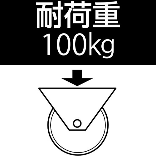 EA986GA−23 200mm キャスター(自在