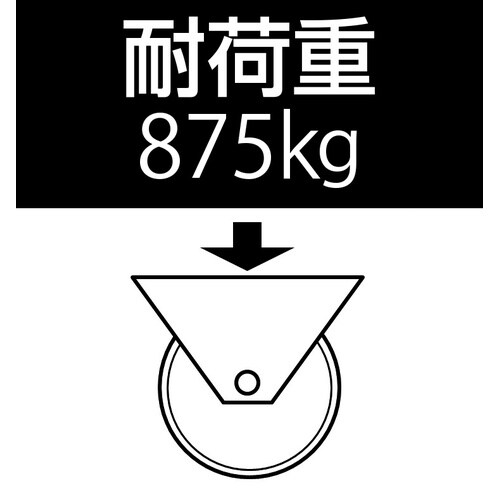 EA986KG−175 175mm キャスター(自