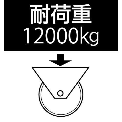 EA986KX−400 400mm キャスター(固