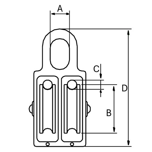 EA987HK−21 20mm/2車 ナイロンプー