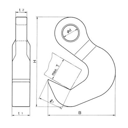 EA987NK−4 10ton/200mm 大型吊