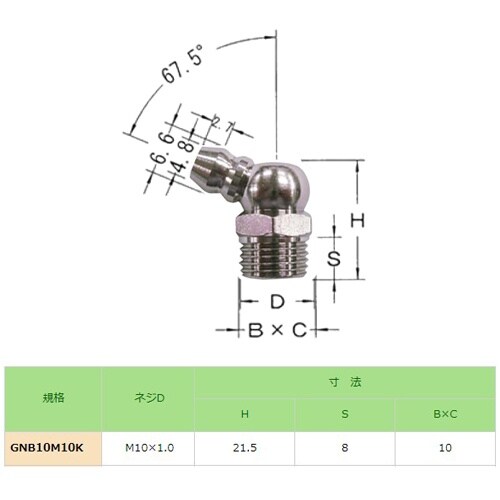 EA991CZ−147 M10x 1.0 グリース