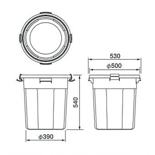 EA995CA−132 60L ダストボックス(本