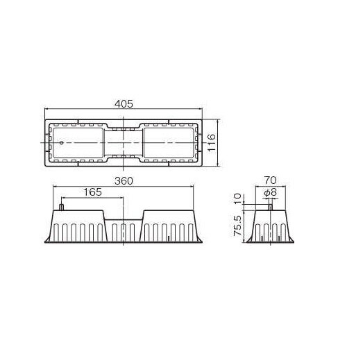 EA997JB−201 405x116x75.5m