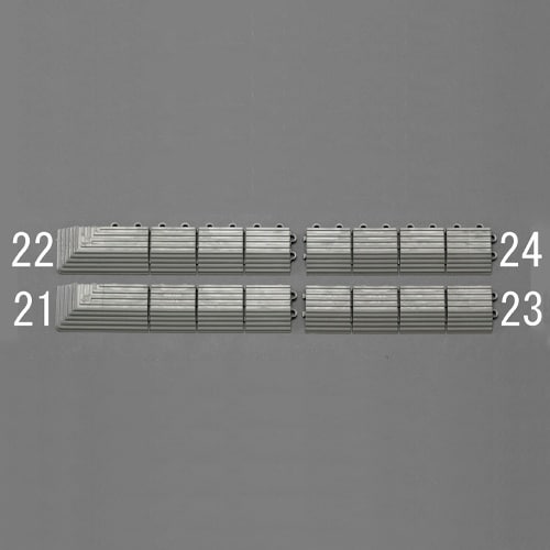 EA997RX−21 75x375mm 角ふち(雄