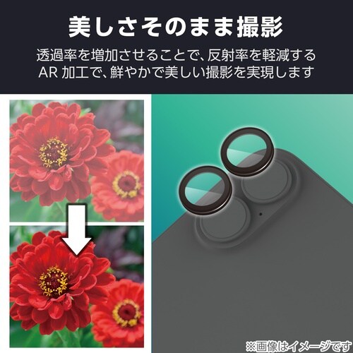 iPhone 17 カメラレンズガラス 超透明