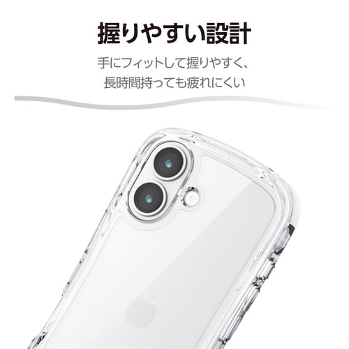 iPhone17 ケース Grippy クリア