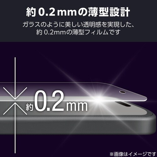 iPhone17Proガラスライクフィルム BLC