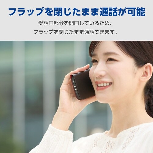 OPPO Reno 13A 手帳型ケース ブラック