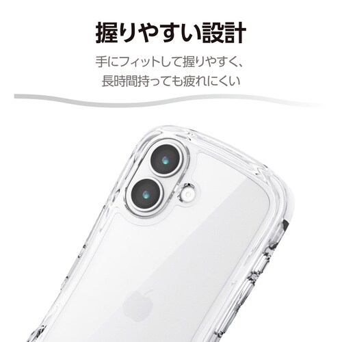 Pixel10/10Pro グリップケース クリア