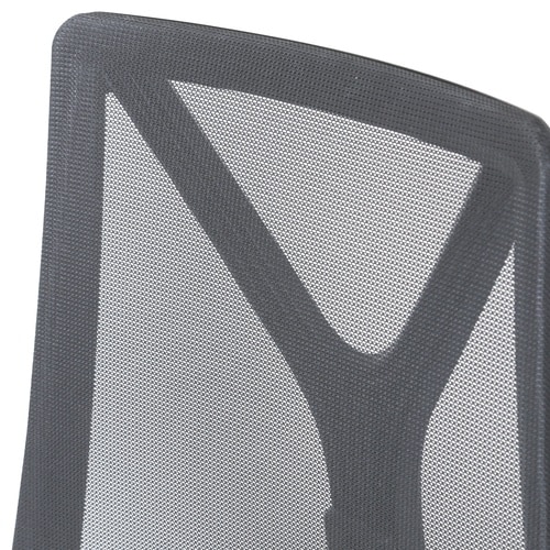 メッシュチェアNBN (肘付き) ブラック