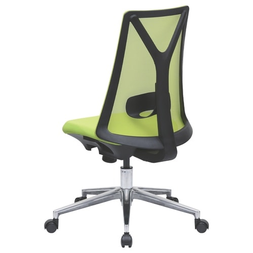 メッシュチェアNBN (肘付き) ブルー