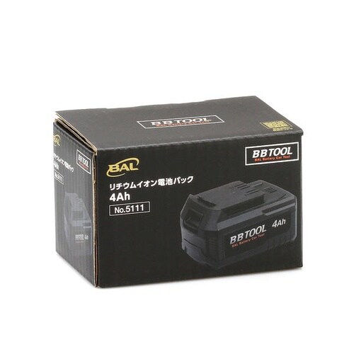 リチウムイオン電池パック4Ah(大橋産業リチウムイ