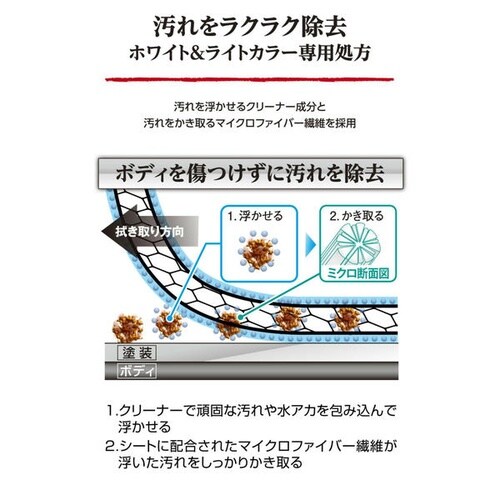 洗車用品 本当によく落ちる 汚れ・水アカ用ウェット