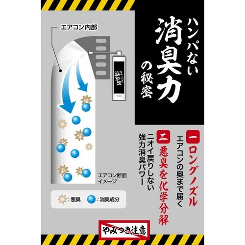 本当にニオイがよく取れる消臭剤 エアコンスプレータ