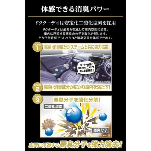 消臭剤 ドクターデオ プレミアムゴールド スチーム