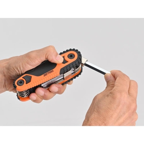 アングルロック付 六角レンチセット ミリサイズ