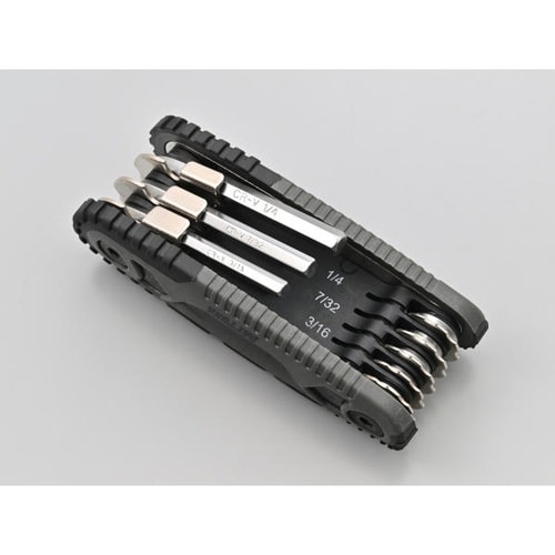 アングルロック付 六角レンチセット インチサイズ