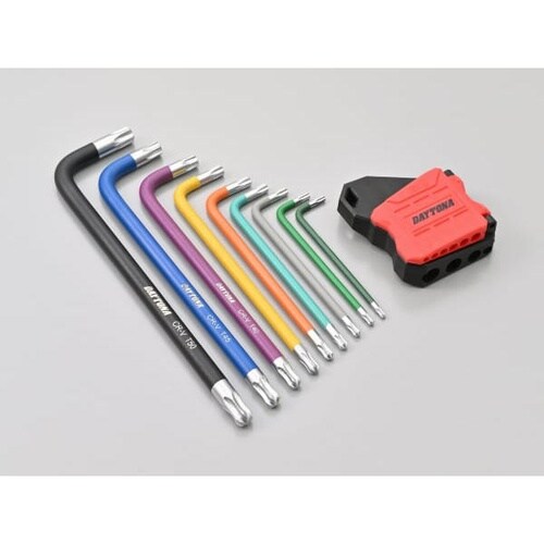 マルチカラー ヘクサロビュラ(トルクス)レンチセッ