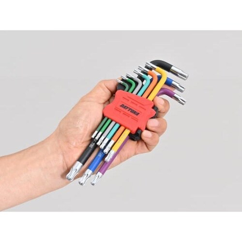 マルチカラー ヘクサロビュラ(トルクス)レンチセッ