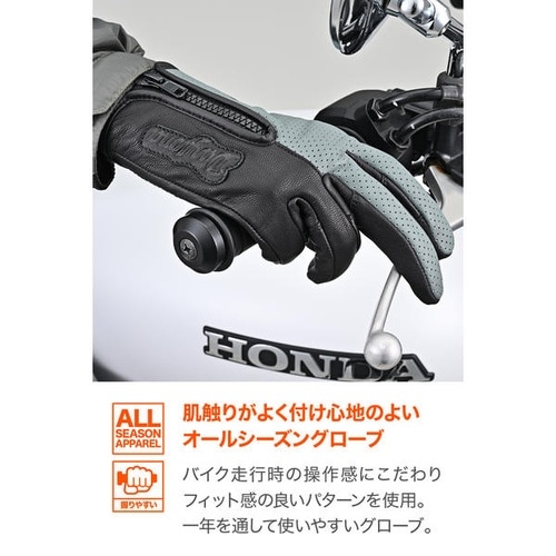 DG−020 パーシャルフィットレザーグローブ カ