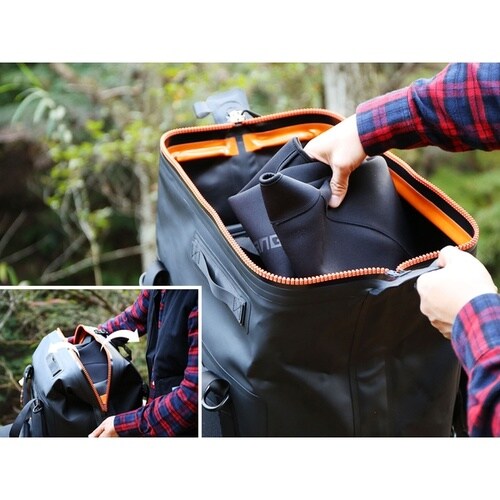 バイク用防水ツーリングバッグ 容量35L IPX7