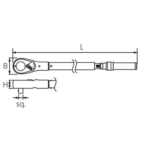 19.0sq プレセット型トルクレンチ