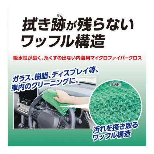 SONAX マイクロファイバークロス グラス+イン