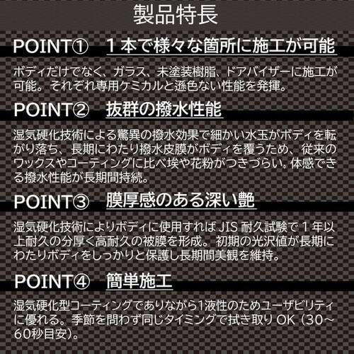 ウルトラハードWコーティングPRO 液体・100m