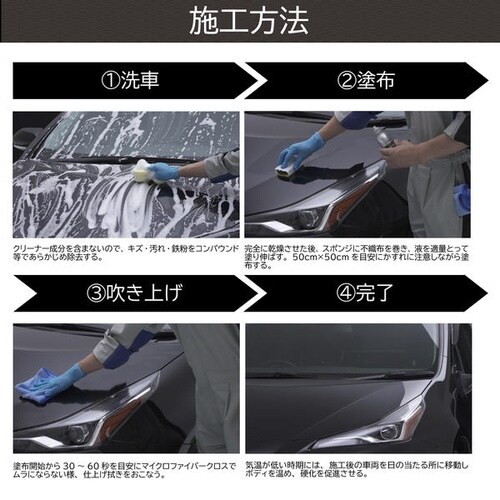 ウルトラハードWコーティングPRO 液体・100m