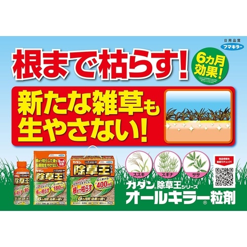 カダン除草王オールキラー粒剤 4kg