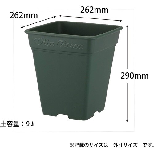 ロゼアスクエア 260型 グリーン