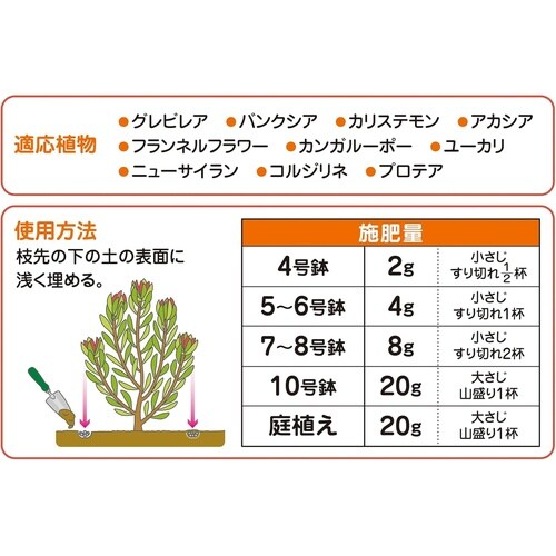 オージープランツの肥料 600g
