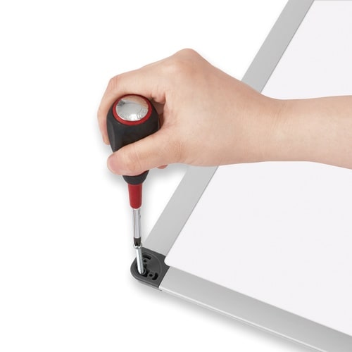 アルミ枠 ホーローホワイトボード L