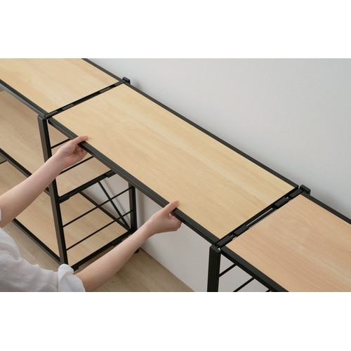 組立簡単 連結スチールラック 3段