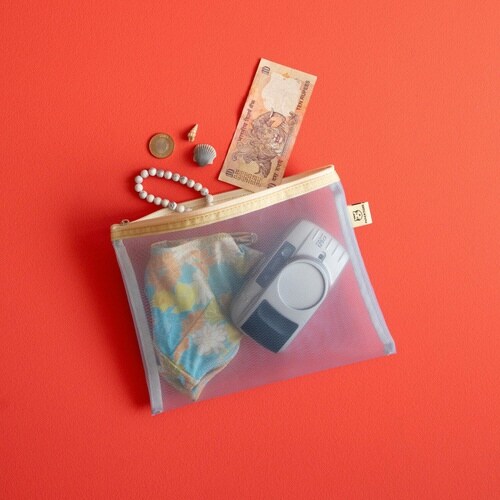 ポケット MサイズLight blu×3