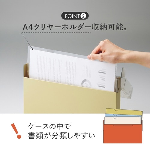 コングレスケース A4・ヨコ ディープグリーン