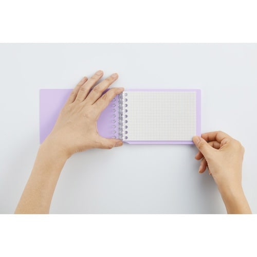 ミニサイズ くるっとリングセット ライトパープル