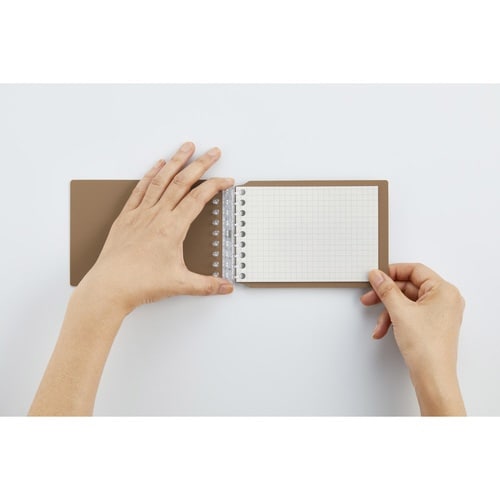 ミニサイズ くるっとリングセット ブラウン