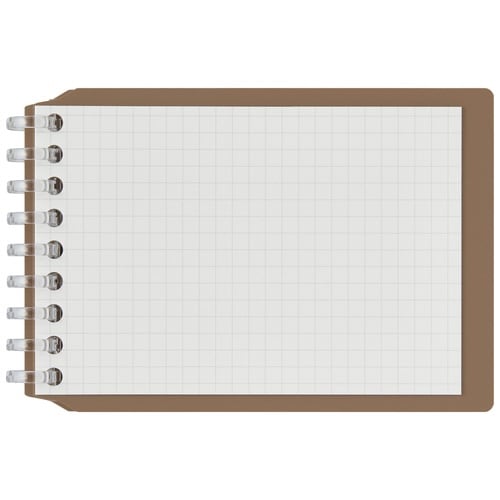 ミニサイズ くるっとリングセット ブラウン