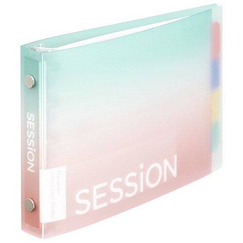 ミニサイズ バインダー セッション グラデーション