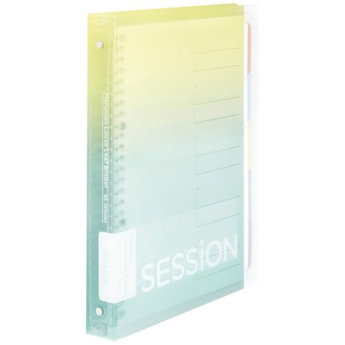 B5 バインダー セッション レモンソーダ