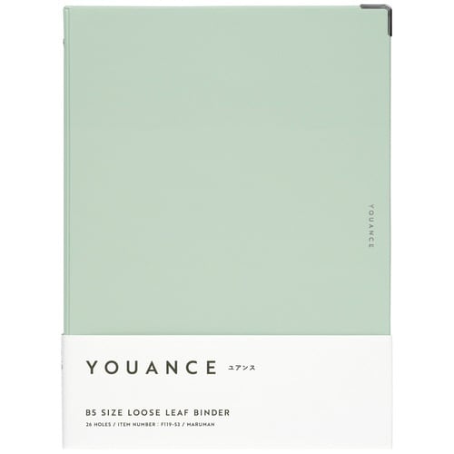 B5 バインダー ユアンス ミント