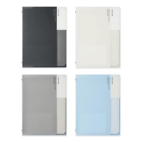 B5 バインダー クリーントーン ライトブルー