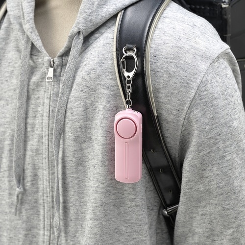 防犯アラーム ピンク